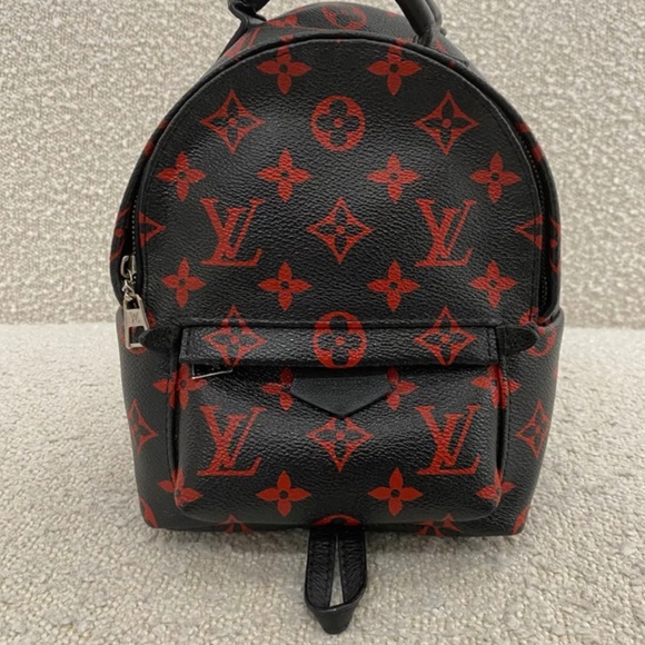 Authentic Pre-Owned Louis Vuitton Monogram Infrarouge Palm Springs Mini Backpack - Picture 1 of 16